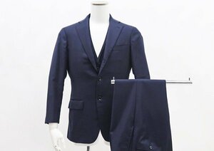 ◆【RING JACKET × salotto di guji リングヂャケット×サロットディグジ】3ピース スーツ ネイビー 46/48