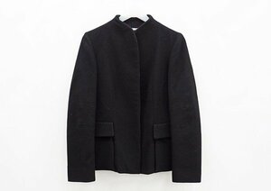 *[GIORGIO ARMANIjoru geo Armani ] wool * cashmere jacket black 38