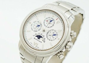 a.●【BLANCPAIN ブランパン】レマン パーペチュアルカレンダー クロノグラフ 2585-1127-11 自動巻腕時計