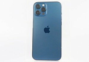 ◇【docomo/Apple】iPhone 12 Pro Max 256GB SIMロック解除済 MGD23J/A スマートフォン パシフィックブルー