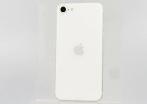 ◇【SoftBank/Apple】iPhone SE 第2世代 64GB SIMロック解除済 MX9T2J/A スマートフォン ホワイト