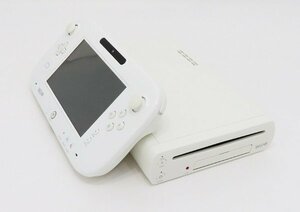 ○【任天堂 ニンテンドー】Wii U本体 8GB ゲーム機 シロ