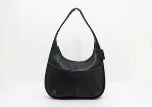 ◇【COACH コーチ】レザーショルダーバッグ 9033 ブラック