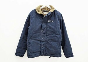 ◇【NAVY DEPARTMENT ネイビーデパートメント】デッキジャケット ネイビー 42