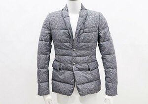 ◆【MONCLER GAMME BLEU モンクレールガムブルー】GIACCA ダウン テーラードジャケット ダウンジャケット 0