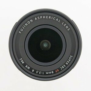◇美品【FUJIFILM 富士フイルム】フジノンレンズ XF 8mm F3.5 R WR 一眼カメラ用レンズの画像2