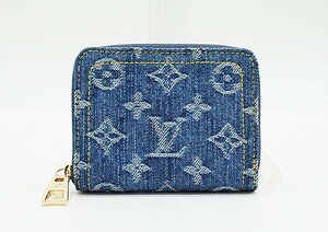 ◇未使用【LOUIS VUITTON ルイ・ヴィトン】ジッピー・コインパース LVリミックス M82957 コインケース モノグラム デニム