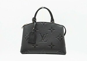 ☆◇美品【LOUIS VUITTON ルイ・ヴィトン】プティパレPM M58916 ハンドバッグ モノグラムアンプラント/ノワール