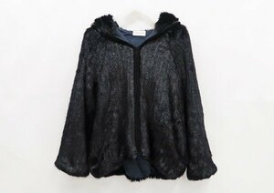 * beautiful goods [TSUMORI CHISATO Tsumori Chisato ] fake fur jacket black 2