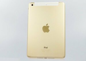 ◇【docomo/Apple】iPad mini 3 Wi-Fi+Cellular 16GB MGYR2J/A タブレット ゴールド