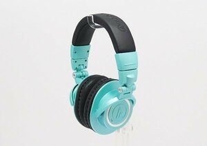 ◇美品【audio-technica オーディオテクニカ】ワイヤレスヘッドホン ATH-M50XBT2 アイスブルー