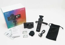 ◇美品【SONY ソニー】VLOGCAM ZV-1M2G シューティンググリップキット コンパクトデジタルカメラ ブラック_画像9