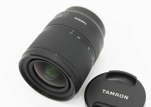 ◇美品【TAMRON タムロン】17-28mm F/2.8 Di III RXD ソニーEマウント用 A046 一眼カメラ用レンズ