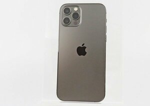 ◇【SoftBank/Apple】iPhone 12 Pro 128GB SIMロック解除済 MGM53J/A スマートフォン グラファイト