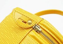 ◇【LOUIS VUITTON ルイ・ヴィトン】カンヌ M48039 ハンドバッグ エピ/イエロー_画像7