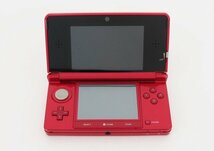 ○美品【任天堂】ニンテンドー3DS フレアレッド_画像2