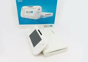 ♪○【任天堂 ニンテンドー】Wii U本体 ベーシックセット 8GB シロ