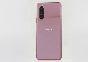 ◇【au/Sony】Xperia 5 II 128GB SIMロック解除済 SOG02 スマートフォン ピンク