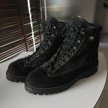 8.5 スエード　黒　ダナーライト　Danner LIGHT 45202X MEN EE GORE-TEX ゴアテックス　レア　　MADE IN USA　希少_画像1