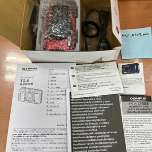 S227/【未使用】OLYMPUS Tough TG-6 REDデジタルカメラ タフカメラ コンパクト