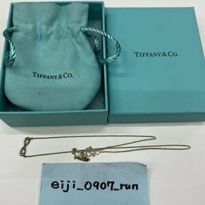 B2【中古品】/ TIFFANY.Co インフィニティネックレス シルバー 925刻印 ティファニー シルバー ネックレス 箱 布袋