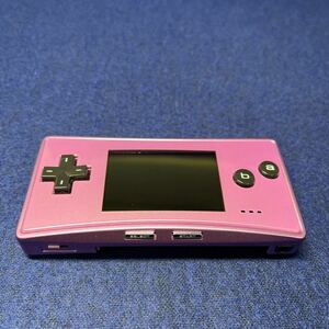 T273/【中古品】ゲームボーイミクロ Nintendo 任天堂 ピンク micro GAMEBOY OXY-001