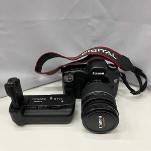 S2110/2111/【個人保管品】Canon EOS5D DS126091 デジタル一眼レフカメラ ZOOM LENS F3.5-5.6 28-200mm USM 72mm BG-E4 バッテリーグリップ