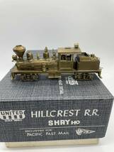 HO UNITED SCALE MODELS HILLCREST R.R SHAY MADE IN JAPAN_画像4