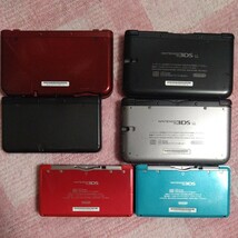 Nintendo ニンテンドー 3DS 2台 3DSLL 2台 new3DS 1台 new3DSLL 1台 本体 計6台 ジャンク 任天堂 NINTENDO_画像2