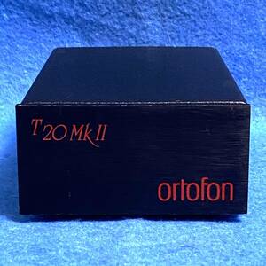 Ortofon T20MKII step-up transformer for 2-6ohms low impedance MC cartridge made in Denmark オルトフォン MCトランス T20MK2 T-20MKII