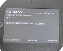 ■SONY ドックスピーカー RDP-NWV500用ドックユニット BCA-NWV500 アタッチメント2個付き_画像10