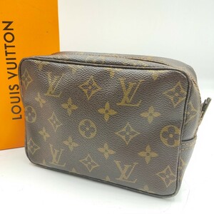 ★極美品★ LOUIS VUITTON ルイヴィトン トゥルーストワレット18 バニティポーチ ミニハンドバッグ モノグラム コスメポーチ セカンド