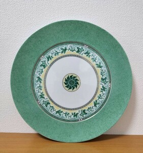 クリストフル Christfle Alliance Vert Floral大皿 飾り皿 プレート