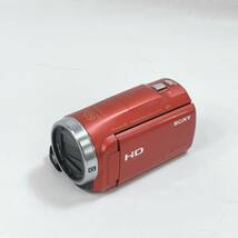 送料込み SONY ソニー ビデオカメラ Handycam HDR-CX680 光学30倍 内蔵メモリー64GB レッド HDR-CX680 C28-231028-002-C_画像3