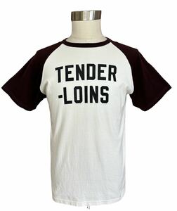 送料込み、即決　TENDERLOIN T-RAGLAN　テンダーロイン ラグラン　半袖Tシャツ　バーガンディー サイズS