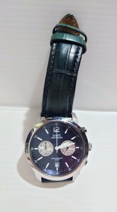 SHIPS シップス/ CHRONOGRAPH クロノグラフ/ クォーツ/ メンズ腕時計■□稼動品・電池交換済■□