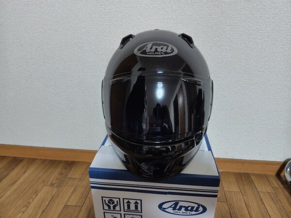 Arai アライ ヘルメット　XD グラスブラック　XL ほぼ新品　インカム　ピンロックシート　スモークシールド付き