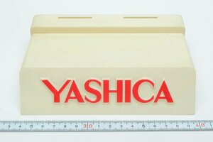 レア希少品 ヴィンテージ YASHICA ヤシカ 展示台 ディスプレイ台 白 c0116