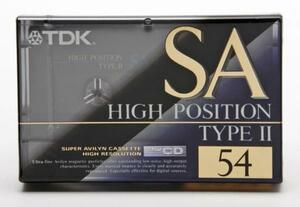 ※ 90年代 新品 カセット TDK SA54 ハイポジション （sa2649l1