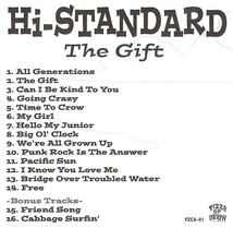 Hi-STANDARD＜ハイスタンダード＞「THE GIFT（ザ・ギフト）」CD＜My Girl、Bridge Over Troubled Water、他収録の5th ALBUM＞_画像2