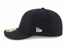 ☆正規品新品☆NEWERA 59FIFTY LOW PROFILE ニューエラ キャップ 5950LP 5950シリーズ カーブバイザー MLBチーム マリナーズ 59.6cm_画像3