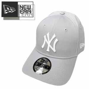 ☆正規品新品☆NEWERA 9FORTY ニューエラ キャップ 帽子 野球帽 940シリーズ ヤンキース グレー アジャスター仕様 ワンサイズ