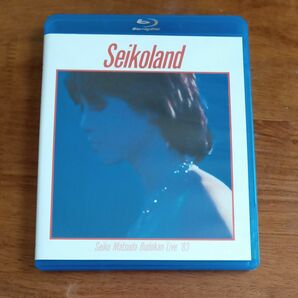 値下げしておまけ付！松田聖子 Blu-rayDiskケースと歌詞冊子です。