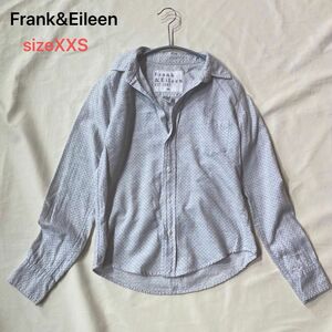 Frank & Eileen コットン ドットシャツ グレー BARRY XXS