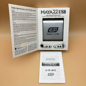 ESI MAYA22USB オーディオインターフェース