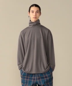 定価以下！美品！「Pilgrim Surf+Supply / Helio Turtle Neck HEATHER GREY」ピルグリムサーフサプライ BEAMS購入品 全国送料一律370円