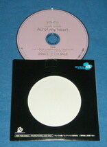 ★CD●yoonji/ユンジ「All of my heart」ディスクのみ●_画像2