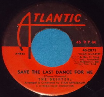 ☆7inch EP★US盤●THE DRIFTERS/ドリフターズ「Save The Last Dance For Me/ラストダンスは私に」60sR&B名曲!●_画像2