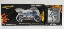 PMA MINICHAMPS 1/12 01 ムジェロカラー NSR 500 & ロッシ ライディング フィギュア セット Moto Mugello Nastro Azzuro ミニチャンプス_画像9