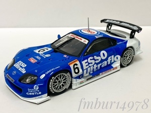 ＜絶版・現状品＞ EBBRO　エブロ　1/43　ESSO Ultraflo SUPRA No.6　JGTC 2002　エッソ　ウルトラフロー　スープラ